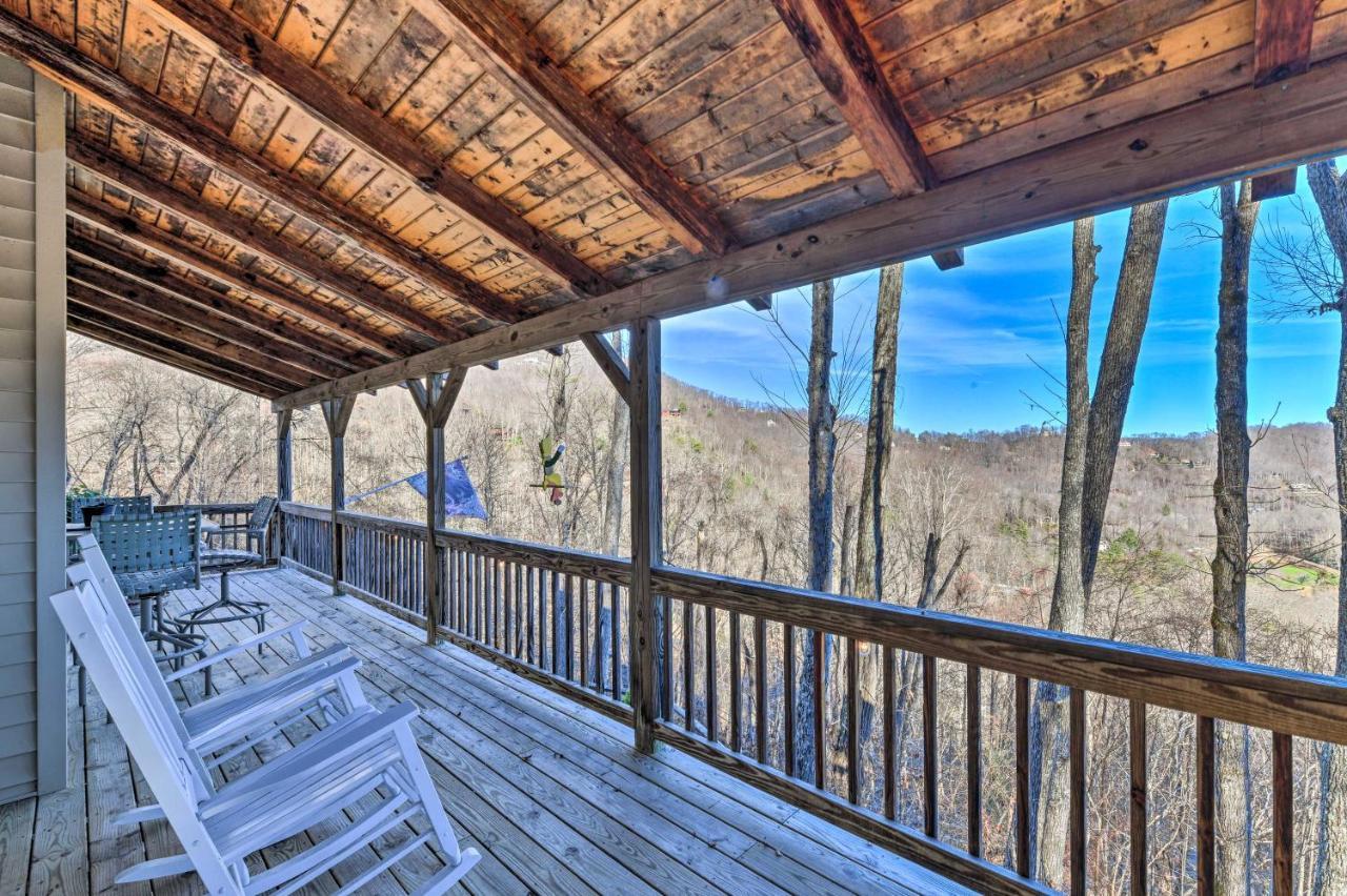 Maggie Valley Home With Mountain Views And Decks! Exterior photo